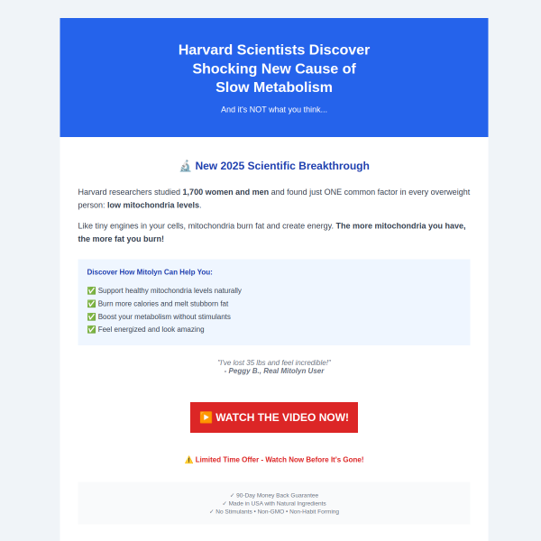 Harvard Scientists Reveal Shocking Cause of Stubborn Belly Fat (Not Diet or Exercise)