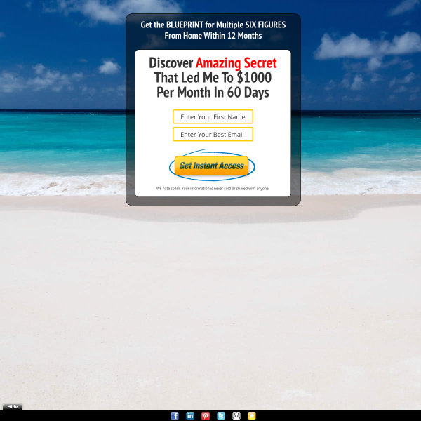 Start Making Money Today!