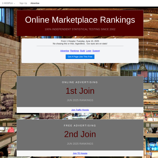 Join and use each to promote your business