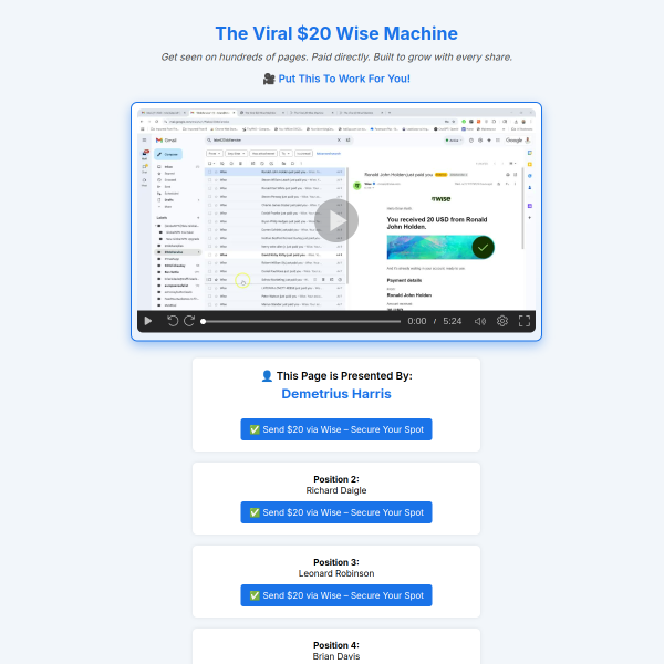4 Payments = Your Viral Page