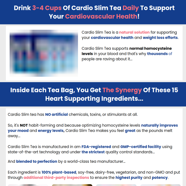 Cardio Slim Tea
