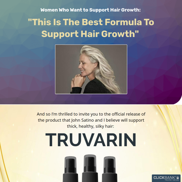 TruVarin - Enriched Hair Growth Formula