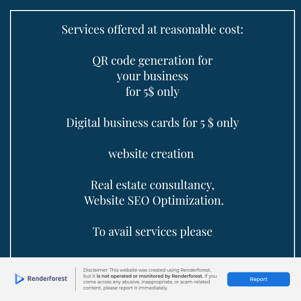 Generate QR code for your business for 5 $ only