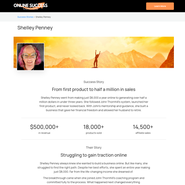 How Shelley Retired Her Husband in Under a Year (From First Product to Half a Million in Sales)