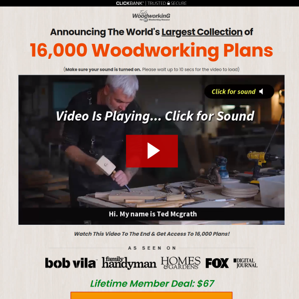TedsWoodworking :: the world's most comprehensive collection of woodworking plans