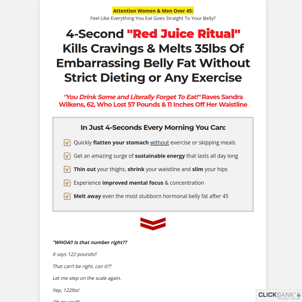 : Mix in water to lose 10lbs in 10 days
