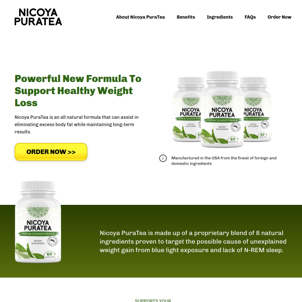Powerful New Formula To Support Healthy Weight Loss