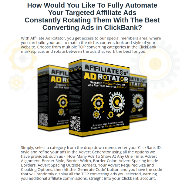 Affiliate Ad Rotator