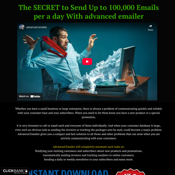 Advanced Emailer