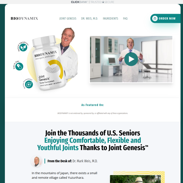 Joint Genesis  Health & Fitness/Dietary Supplements