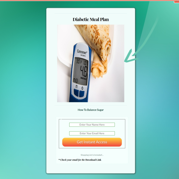 Diabetic Meal Plan