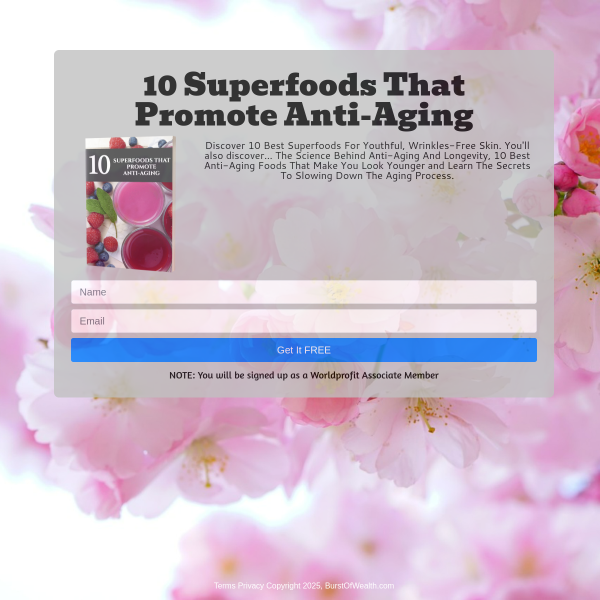 10 superfood that promote anti aging