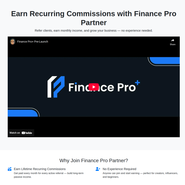 Discover Finance Pro Plus – The Four Pillars of Smart, Affordable Living!