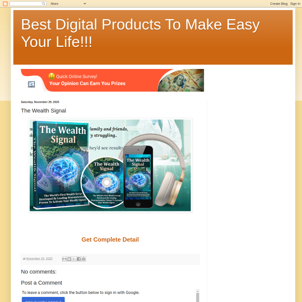 Unlock your financial potential with The Wealth Signal!