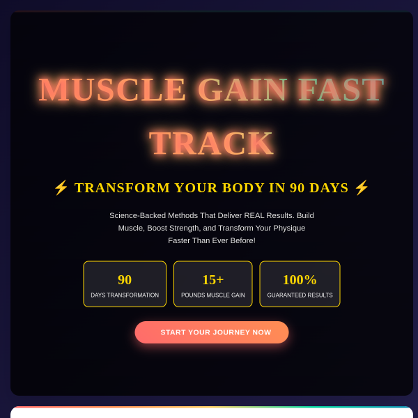 Build Strong Muscles Fast — Your Complete Guide