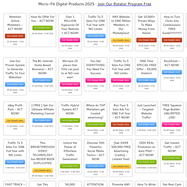Your Own Traffic Rotator — Unlimited URLs, Unlimited Income! - ACT NOW!