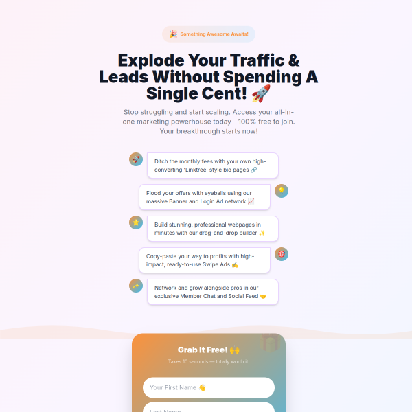 Focus on systems that continue working even when you step away.