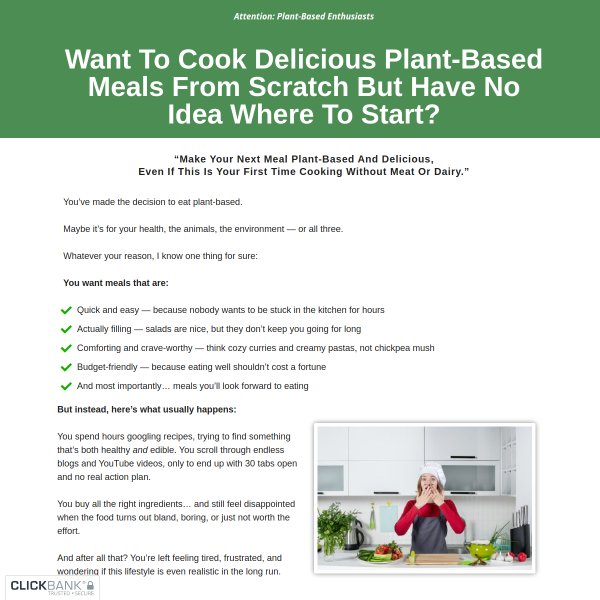 Plant-Based Cookbook