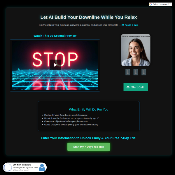 🚀 Your Downline is Waiting (AI-Powered)