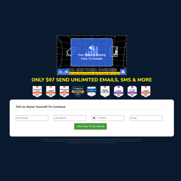 Your business, automated: emails, texts, funnels & more — all free!