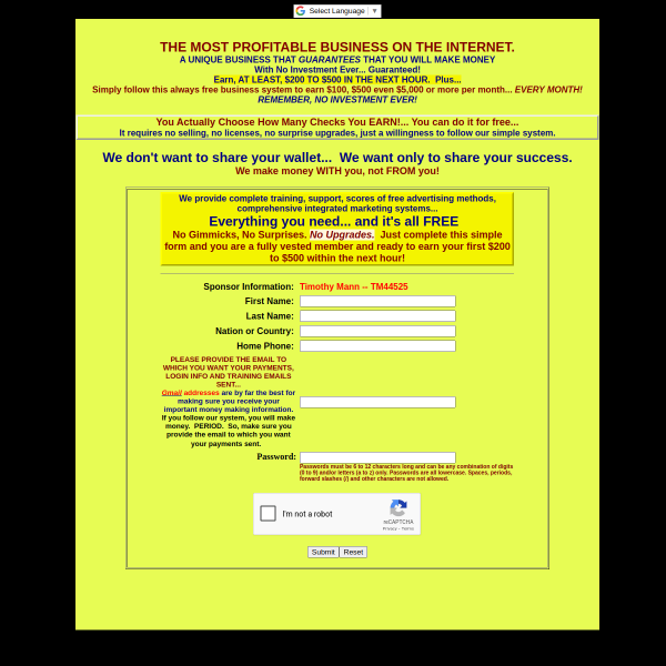 EARN AT LEAST, $200 TO $500 IN THE NEXT HOUR!