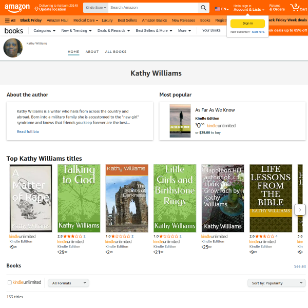 Books by Kathy Williams