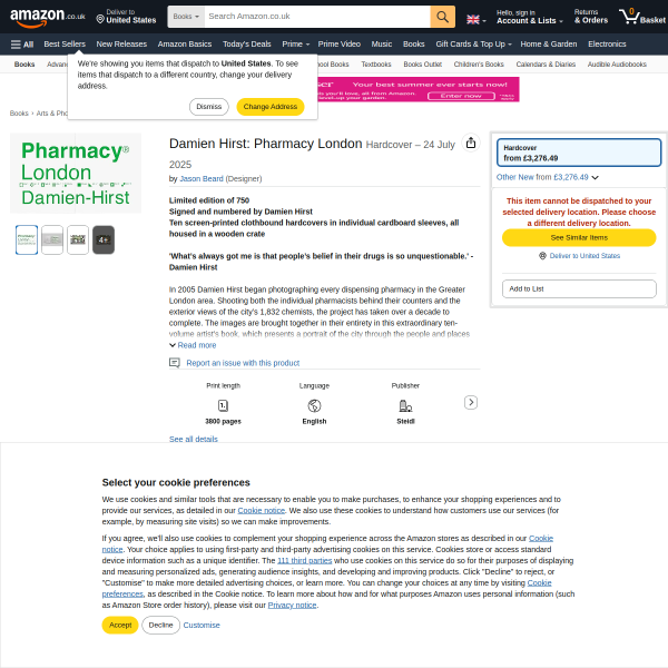 Damien Hirst: Pharmacy London