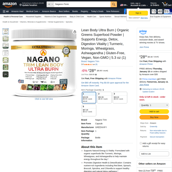 5 Reasons Nagano Tonic is the Best Fat-Burning Supplement Right Now!