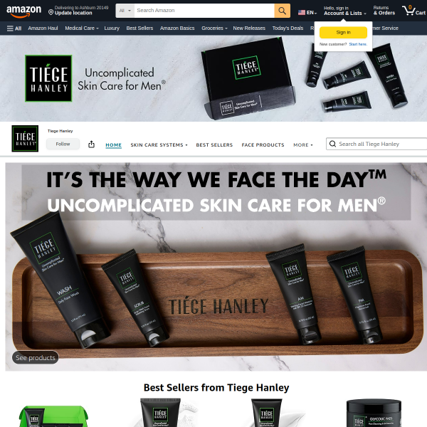 Tiege Hanley Men’s Skin Care Set