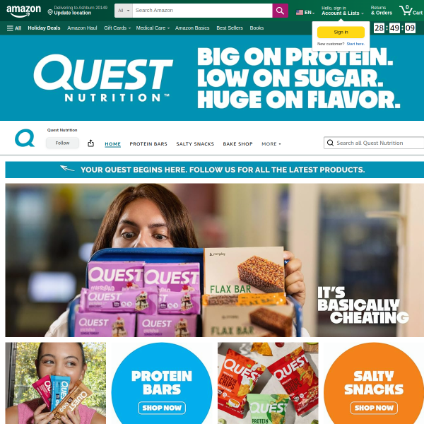 Quest Nutrition Chocolate Chip Dough Cookie Protein Bars