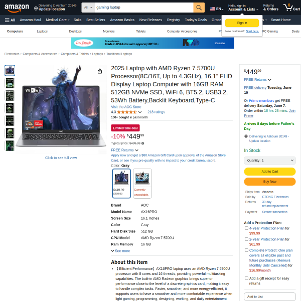 🚀 AX16PRO 2025 Laptop – Power Meets Portability!