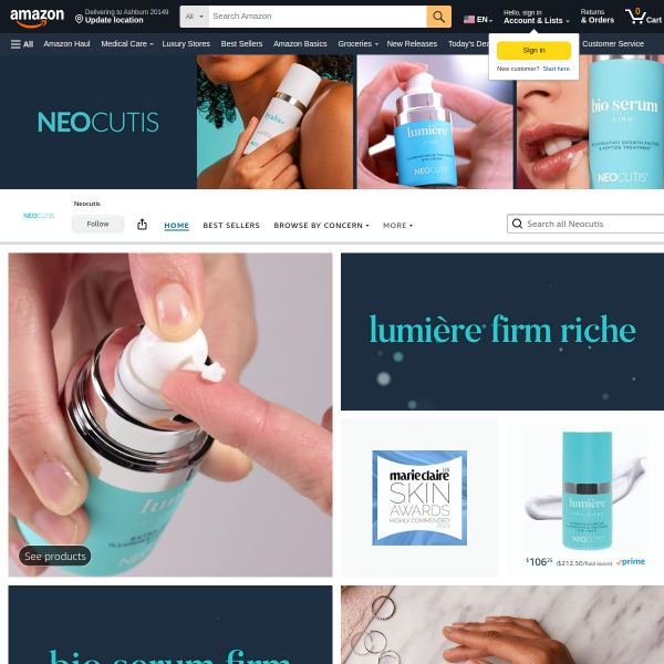 Neocutis Lumiere Firm Riche - Extra Moisturizing Illuminating & Tightening Eye Cream