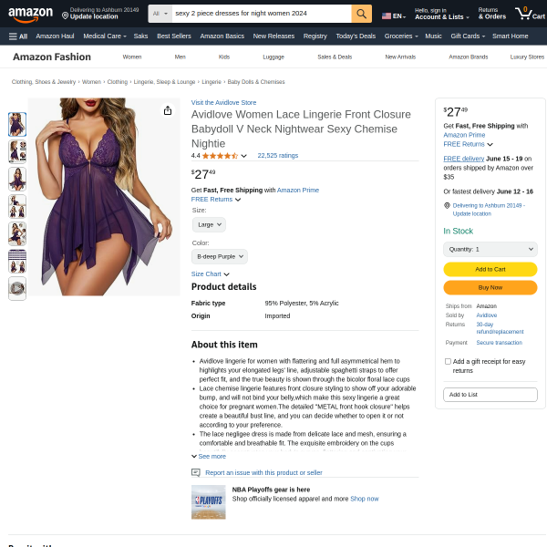 Beautiful Lingerie dress / Nightwear