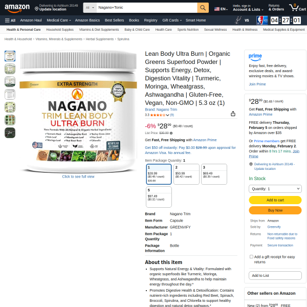 5 Reasons Nagano Tonic is the Best Fat-Burning Supplement Right Now!