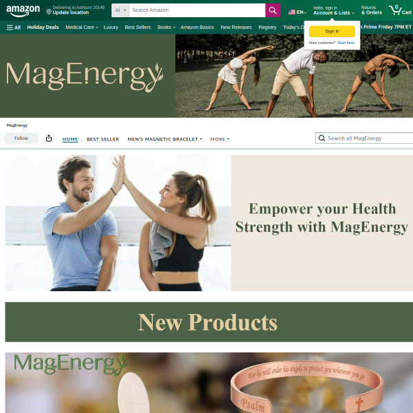 MagEnergy Copper Bracelet for Men 3X Magnetic Bracelets 99.99% Pure Copper Wristband Adjustable Jewe