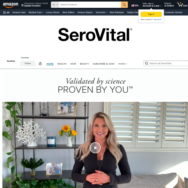 Serovital Advanced for Women - Anti-Aging Supplement for Women