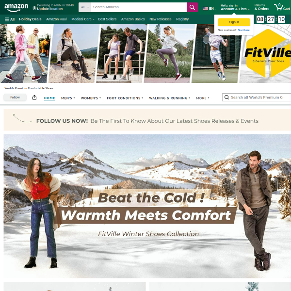 FitVille Diabetic Shoes for Men Extra Wide Width