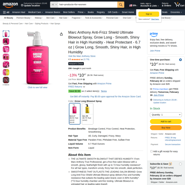 smooth,shiny hair for you