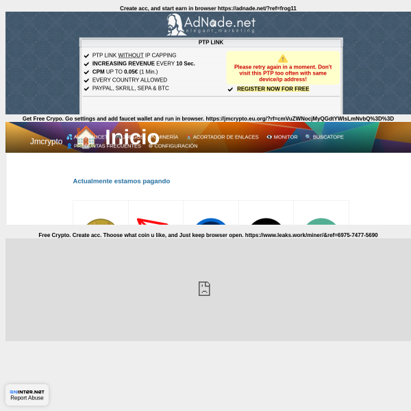 Earn in browser