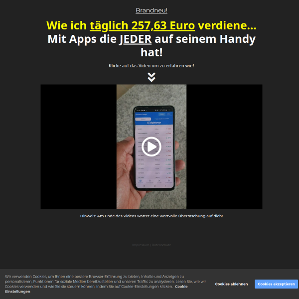 Verdiene mit deinem Handy mehr als dein Chef!