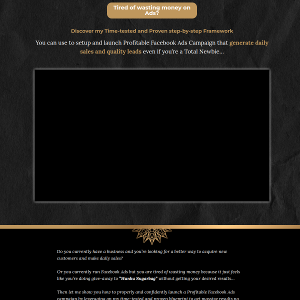 THE ULTIMATE PROFITABLE FACEBOOK ADS
