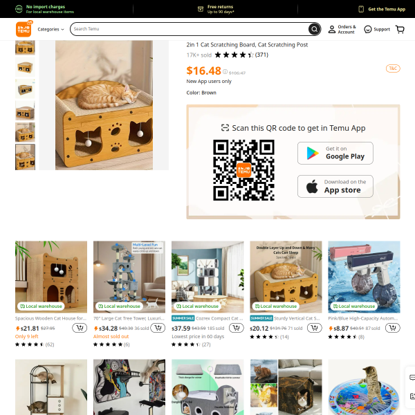 How to Get FREE Stuff from Temu Without Spending a Dime! For your cat get this!