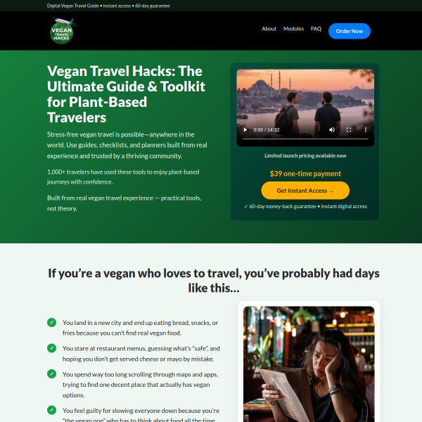 Vegan Travel Hacks: The Ultimate Guide & Toolkit for Plant-Based Travelers
