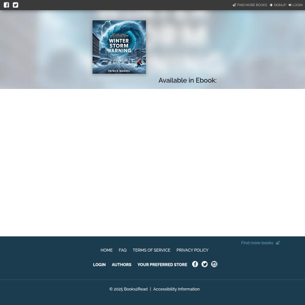 Winter Storm Warning