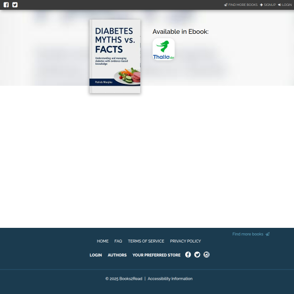 Diabetes Myths vs. Facts
