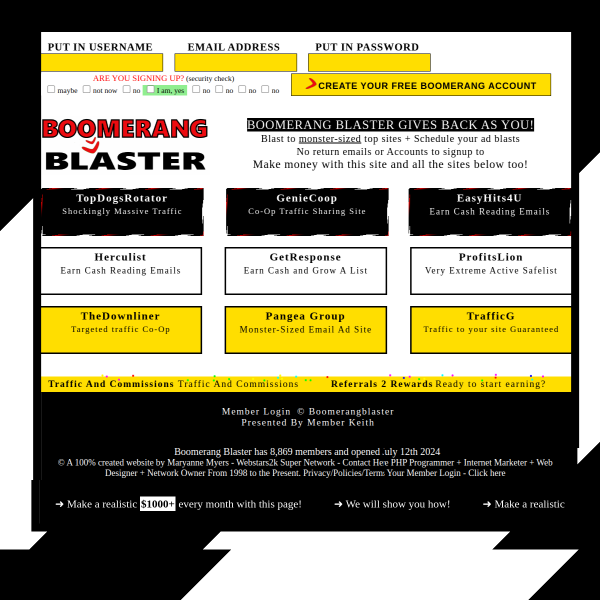 BLAST Your Ads to a Super-network