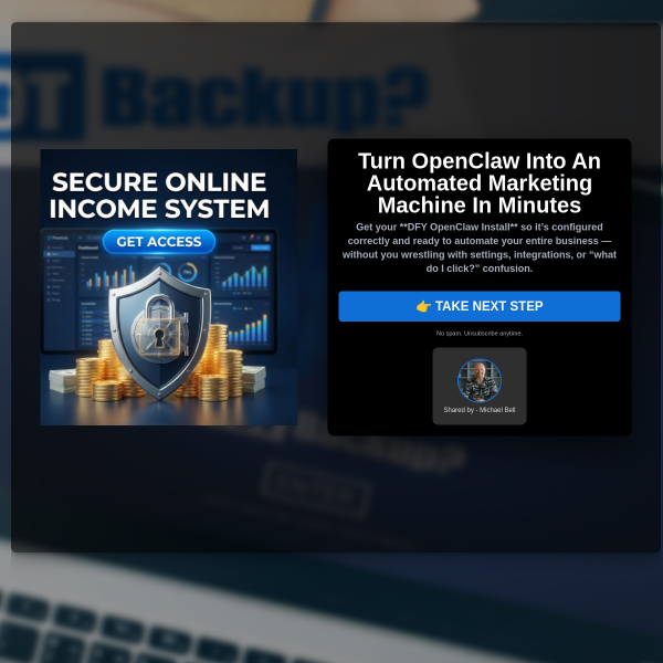 OpenClaw DFY Install (The Proper Way)