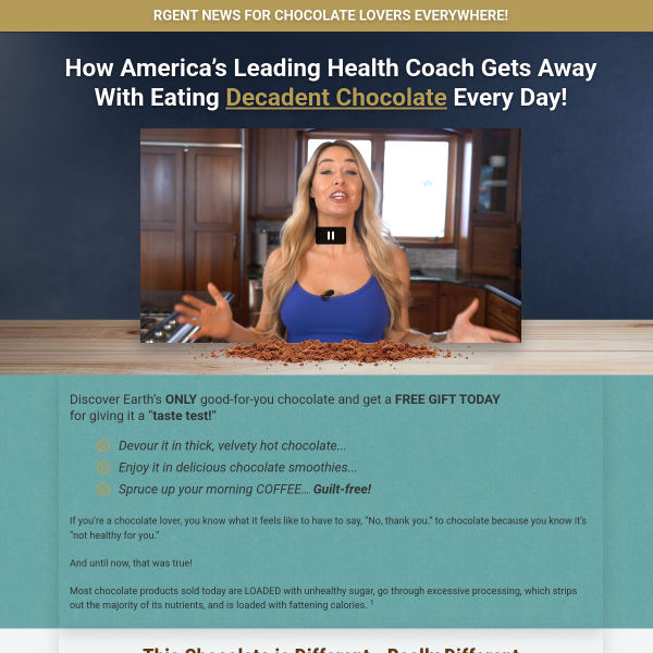 Cacao Bliss: Burn Fat & Feel Calm with Daily Chocolate?