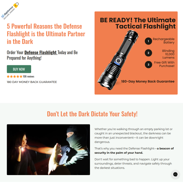 5 Powerful Reasons the Defense Flashlight is the Ultimate Partner in the Dark