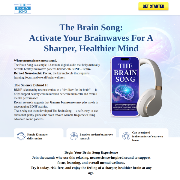 The Brain Song: Activate Your Brainwaves For A Sharper, Healthier Mind